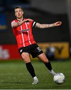 9 September 2022; Patrick McEleney of Derry City during the SSE Airtricity League Premier Division match between Derry City and Bohemians at The Ryan McBride Brandywell Stadium in Derry. Photo by Ramsey Cardy/Sportsfile