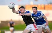 10 September 2022; Shane Ryan of East Kerry in action against Shane Brosnan of Kerins O'Rahillys during the Kerry County Senior Football Championship Round 1 match between Kerins O'Rahilly's and East Kerry at Austin Stack Park in Tralee, Kerry. Photo by Brendan Moran/Sportsfile