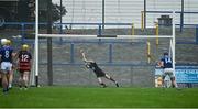 11 September 2022; Ballygunner goalkeeper Stephen O'Keeffe saves a penelty from Austin Gleeson, 14, of Mount Sion during the Waterford County Senior Hurling Championship Final match between Mount Sion and Ballygunner at Walsh Park in Waterford. Photo by Sam Barnes/Sportsfile