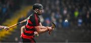 11 September 2022; Pauric Mahony of Ballygunner shoots to score a goal, in the 17th minute, during the Waterford County Senior Hurling Championship Final match between Mount Sion and Ballygunner at Walsh Park in Waterford. Photo by Sam Barnes/Sportsfile