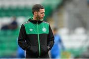 11 September 2022; Shamrock Rovers manager Stephen Bradley before the SSE Airtricity League Premier Division match between Shamrock Rovers and Finn Harps at Tallaght Stadium in Dublin. Photo by Ramsey Cardy/Sportsfile