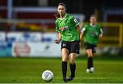 10 September 2022; Lauryn O'Callaghan of Peamount United during the SSE Airtricity League Women's National League match between Shelbourne and Peamount United at Tolka Park in Dublin. Photo by Sam Barnes/Sportsfile