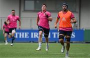 12 September 2022; Joe McCarthy during a Leinster Rugby squad training session at Energia Park in Dublin. Photo by Brendan Moran/Sportsfile