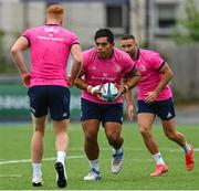 12 September 2022; Michael Ala'alatoa during a Leinster Rugby squad training session at Energia Park in Dublin. Photo by Brendan Moran/Sportsfile