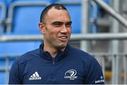 12 September 2022; Charlie Ngatai during Leinster Rugby squad training session at Energia Park in Dublin. Photo by Brendan Moran/Sportsfile