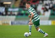 11 September 2022; Andy Lyons of Shamrock Rovers during the SSE Airtricity League Premier Division match between Shamrock Rovers and Finn Harps at Tallaght Stadium in Dublin. Photo by Ramsey Cardy/Sportsfile