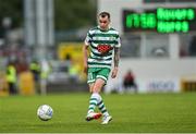 11 September 2022; Sean Kavanagh of Shamrock Rovers during the SSE Airtricity League Premier Division match between Shamrock Rovers and Finn Harps at Tallaght Stadium in Dublin. Photo by Ramsey Cardy/Sportsfile