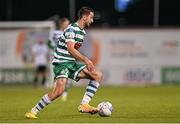 11 September 2022; Neil Farrugia of Shamrock Rovers during the SSE Airtricity League Premier Division match between Shamrock Rovers and Finn Harps at Tallaght Stadium in Dublin. Photo by Ramsey Cardy/Sportsfile