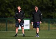 13 September 2022; Munster head coach Graham Rowntree and forwards coach Andi Kyriacou during a Munster Rugby squad training session at the University of Limerick in Limerick. Photo by Harry Murphy/Sportsfile