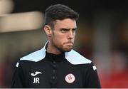 13 September 2022; Sligo Rovers manager John Russell during the SSE Airtricity League Premier Division match between Derry City and Sligo Rovers at The Ryan McBride Brandywell Stadium in Derry. Photo by Ramsey Cardy/Sportsfile