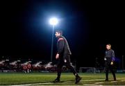 13 September 2022; Derry City manager Ruaidhrí Higgins during the SSE Airtricity League Premier Division match between Derry City and Sligo Rovers at The Ryan McBride Brandywell Stadium in Derry. Photo by Ramsey Cardy/Sportsfile