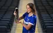 14 September 2022; Laois star Mo Nerney with her 2022 ZuCar Golden Boot award at Croke Park in Dublin, following her exploits as top scorer in the 2022 TG4 All-Ireland Championships. During the season, Mo scored a total of 5-31 for the O’Moore County, who were crowned TG4 All-Ireland Intermediate Champions at Croke Park on July 31. ZuCar are also the LGFA’s Performance Partner, and sponsors of the All-Ireland Ladies Minor Football Championships and the LGFA’s Gaelic4Teens programme. Photo by Seb Daly/Sportsfile
