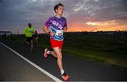 14 September 2022; Darragh Jennings competing in the Grant Thornton Corporate 5K Challenge at Claddagh in Galway. Photo by David Fitzgerald/Sportsfile