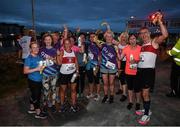 14 September 2022; Runners after competing in the Grant Thornton Corporate 5K Challenge at Claddagh in Galway. Photo by David Fitzgerald/Sportsfile