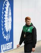 15 September 2022; Rory Gaffney of Shamrock Rovers before the UEFA Europa Conference League Group F match between Gent and Shamrock Rovers at KAA Gent Stadium in Gent, Belgium. Photo by Stephen McCarthy/Sportsfile