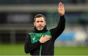 15 September 2022; Shamrock Rovers manager Stephen Bradley after the UEFA Europa Conference League Group F match between Gent and Shamrock Rovers at KAA Gent Stadium in Gent, Belgium. Photo by Stephen McCarthy/Sportsfile