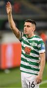 15 September 2022; Gary O'Neill of Shamrock Rovers after the UEFA Europa Conference League Group F match between Gent and Shamrock Rovers at KAA Gent Stadium in Gent, Belgium. Photo by Stephen McCarthy/Sportsfile