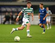 15 September 2022; Justin Ferizaj of Shamrock Rovers during the UEFA Europa Conference League Group F match between Gent and Shamrock Rovers at KAA Gent Stadium in Gent, Belgium. Photo by Stephen McCarthy/Sportsfile