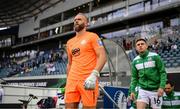 15 September 2022; Shamrock Rovers goalkeeper Alan Mannus before the UEFA Europa Conference League Group F match between Gent and Shamrock Rovers at KAA Gent Stadium in Gent, Belgium. Photo by Stephen McCarthy/Sportsfile