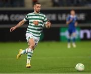 15 September 2022; Neil Farrugia of Shamrock Rovers during the UEFA Europa Conference League Group F match between Gent and Shamrock Rovers at KAA Gent Stadium in Gent, Belgium. Photo by Stephen McCarthy/Sportsfile