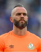 15 September 2022; Shamrock Rovers goalkeeper Alan Mannus before the UEFA Europa Conference League Group F match between Gent and Shamrock Rovers at KAA Gent Stadium in Gent, Belgium. Photo by Stephen McCarthy/Sportsfile