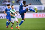 15 September 2022; Jordan Torunarigha of Gent during the UEFA Europa Conference League Group F match between Gent and Shamrock Rovers at KAA Gent Stadium in Gent, Belgium. Photo by Stephen McCarthy/Sportsfile