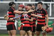 11 September 2022; Ballygunner players celebrate their side's victory in the Waterford County Senior Hurling Championship Final match between Mount Sion and Ballygunner at Walsh Park in Waterford. Photo by Sam Barnes/Sportsfile