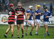 11 September 2022; Tadhg Foley of Ballygunner, second from left, celebrates with team-mate Jake Foley after their side's victory in the Waterford County Senior Hurling Championship Final match between Mount Sion and Ballygunner at Walsh Park in Waterford. Photo by Sam Barnes/Sportsfile