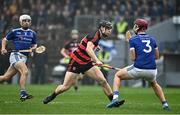 11 September 2022; Kevin Mahony of Ballygunner in action against Luke O'Brien of Mount Sion during the Waterford County Senior Hurling Championship Final match between Mount Sion and Ballygunner at Walsh Park in Waterford. Photo by Sam Barnes/Sportsfile