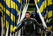 17 September 2022; Dave Kearney of Leinster walks out to the pitch before the United Rugby Championship match between Zebre Parma and Leinster at Stadio Sergio Lanfranchi in Parma, Italy. Photo by Harry Murphy/Sportsfile