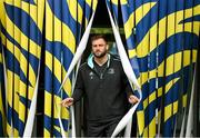 17 September 2022; Jason Jenkins of Leinster walks out to the pitch before the United Rugby Championship match between Zebre Parma and Leinster at Stadio Sergio Lanfranchi in Parma, Italy. Photo by Harry Murphy/Sportsfile