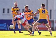 17 September 2022; Lee Gannon of Whitehall Colmcille in action against Jonny Cooper of Na Fianna during the Dublin County Senior Club Football Championship Quarter-Final match between Na Fianna and Whitehall Colmcille at Parnell Park in Dublin. Photo by Ben McShane/Sportsfile