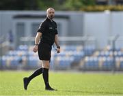17 September 2022; Referee Anthony Nolan during the Wicklow Senior Club Football Championship Semi-Final match between Arklow Geraldines Ballymoney and St Patrick's at County Grounds in Aughrim, Wicklow. Photo by Piaras Ó Mídheach/Sportsfile