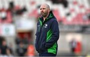 17 September 2022; Connacht head coach Peter Wilkins before the United Rugby Championship match between Ulster and Connacht at Kingspan Stadium in Belfast. Photo by David Fitzgerald/Sportsfile