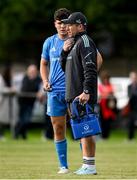 16 September 2022; Leinster provincial talent coach Adam Griggs during the A Interprovinical match between Leinster A and Ulster A at Templeville Road in Dublin. Photo by Brendan Moran/Sportsfile
