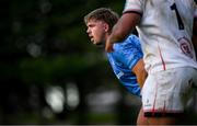 16 September 2022; Ben Griffin of Leinster during the A Interprovinical match between Leinster A and Ulster A at Templeville Road in Dublin. Photo by Brendan Moran/Sportsfile
