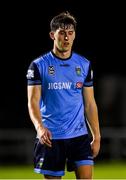 16 September 2022; Dara Keane of UCD after his side's defeat in the Extra.ie FAI Cup Quarter-Final match between Treaty United and UCD at Markets Field in Limerick. Photo by Seb Daly/Sportsfile