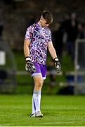 16 September 2022; UCD goalkeeper Kian Moore during the Extra.ie FAI Cup Quarter-Final match between Treaty United and UCD at Markets Field in Limerick. Photo by Seb Daly/Sportsfile