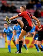 17 September 2022; Chloe Darby of Bohemians scores her side's second goal during the SSE Airtricity Women's National League match between Bohemians and DLR Waves at Dalymount Park in Dublin. Photo by Tyler Miller/Sportsfile