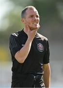 18 September 2022; Bohemians interim manager Derek Pender before the Extra.ie FAI Cup Quarter-Final match between Shelbourne and Bohemians at Tolka Park in Dublin. Photo by Seb Daly/Sportsfile