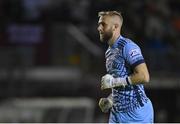 16 September 2022; Galway United goalkeeper Conor Kearns during the SSE Airtricity League First Division match between Galway United and Cork City at Eamonn Deacy Park in Galway. Photo by Ramsey Cardy/Sportsfile