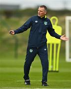 19 September 2022; Manager Jim Crawford during a Republic of Ireland U21's training session at FAI National Training Centre in Abbotstown, Dublin. Photo by Eóin Noonan/Sportsfile