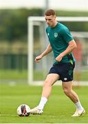 19 September 2022; Jake O'Brien during a Republic of Ireland U21's training session at FAI National Training Centre in Abbotstown, Dublin. Photo by Eóin Noonan/Sportsfile