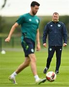 19 September 2022; Assistant manager Alan Reynolds during a Republic of Ireland U21's training session at FAI National Training Centre in Abbotstown, Dublin. Photo by Eóin Noonan/Sportsfile