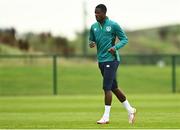 19 September 2022; Mipo Odubeko during a Republic of Ireland U21's training session at FAI National Training Centre in Abbotstown, Dublin. Photo by Eóin Noonan/Sportsfile