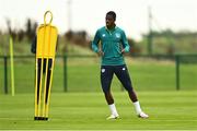 19 September 2022; Mipo Odubeko during a Republic of Ireland U21's training session at FAI National Training Centre in Abbotstown, Dublin. Photo by Eóin Noonan/Sportsfile