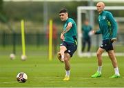 19 September 2022; Dawson Devoy during a Republic of Ireland U21's training session at FAI National Training Centre in Abbotstown, Dublin. Photo by Eóin Noonan/Sportsfile