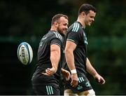 19 September 2022; Ed Byrne during a Leinster Rugby squad training session at UCD in Dublin. Photo by Harry Murphy/Sportsfile