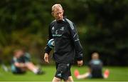 19 September 2022; Head coach Leo Cullen during a Leinster Rugby squad training session at UCD in Dublin. Photo by Harry Murphy/Sportsfile