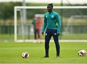 19 September 2022; Festy Ebosele during a Republic of Ireland U21's training session at FAI National Training Centre in Abbotstown, Dublin. Photo by Eóin Noonan/Sportsfile